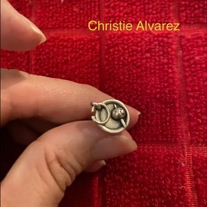 James Avery Retired Martini Glass EUC NO LOOP